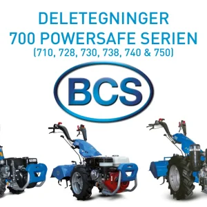 BCS 710 728 730 738 740 750 Parts Manual