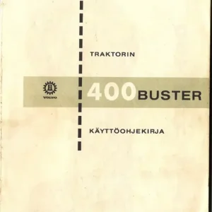 BM Volvo Bm Traktor Volvo 400 Buster Operators Manual