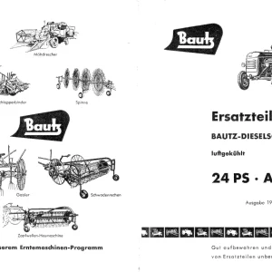 Bautz Al 240 Parts Manual