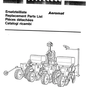 Becker Aeromat 1994 1997 1997 Parts Manual