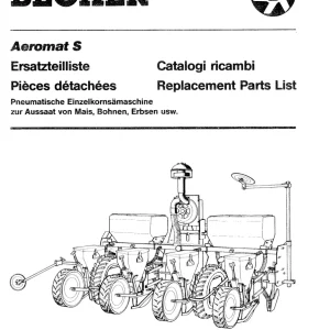 Becker Aeromat S 2 Parts Manual