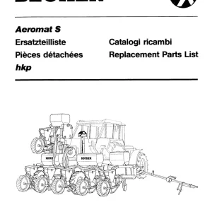 Becker Aeromat S Hkp Parts Manual