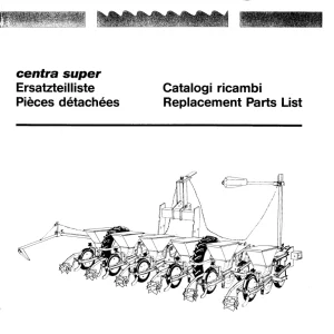 Becker Centra Parts Manual
