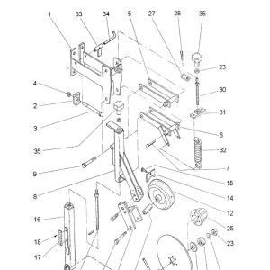 Becker Räumscheibe Centra 2000 2000 Parts Manual