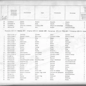 Belarus 550 560 552 562.3 Parts Manual