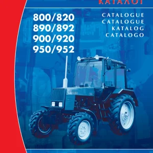 Belarus 800 900 Parts Manual