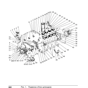 Belarus 822 922 923 Parts Manual