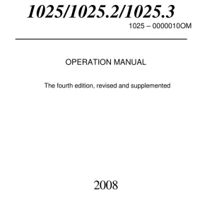 Belarus Mtz 1025 1025.2 1025.3 Parts Manual