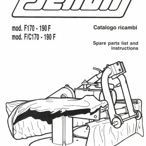 Bellon F170 F190 Fc170 Fc190 Parts Manual