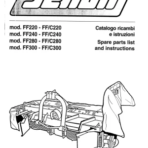 Bellon Ff220 Ff240 Ff280 Ff300 Parts Manual