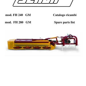 Bellon Fh240 Fh280 Parts Manual