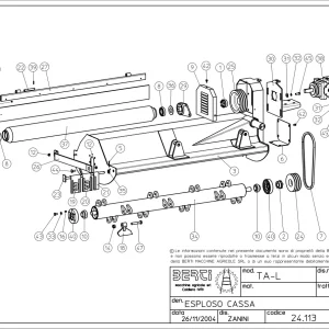 Berti Ta L Parts Manual