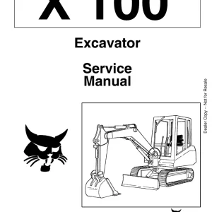 Bobcat 100 Sms Service Manual