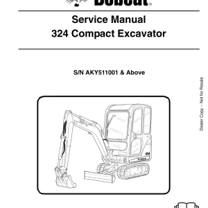 Bobcat 324 Sms Sm 2 10 Service Manual