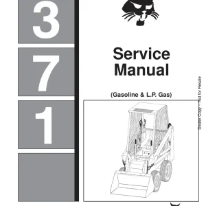 Bobcat 371 Sms Sm 2 84 Service Manual
