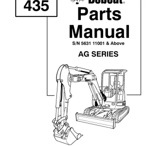 Bobcat 435 Parts Manual