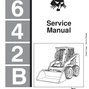 Bobcat 642B Sms Sm 4 86 Service Manual
