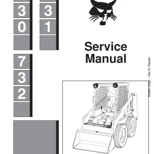 Bobcat 730 731 732 Sms Sm 4 79 Service Manual
