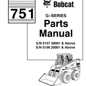 Bobcat 751 Parts Manual