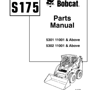Bobcat S175 Parts Manual