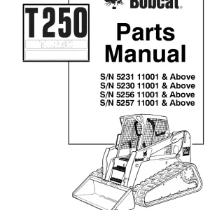 Bobcat T250 Parts Manual