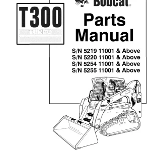 Bobcat T300 Parts Manual