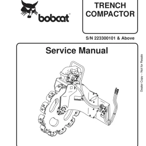 Bobcat Rench Sms Sm 8 99 Service Manual