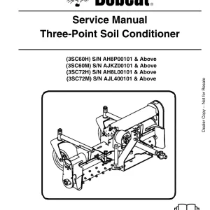 Bobcat 6987449 Sm 7 09 Service Manual