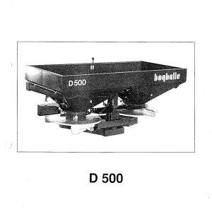 Bogballe D500 Parts Manual