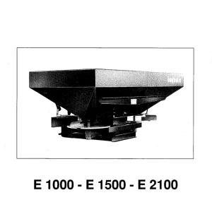 Bogballe E1000 E1500 E2100 Parts Manual
