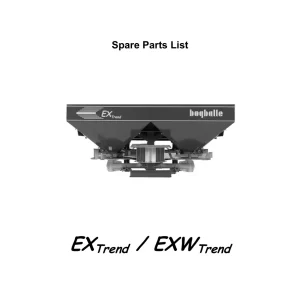 Bogballe Ex Exw Parts Manual