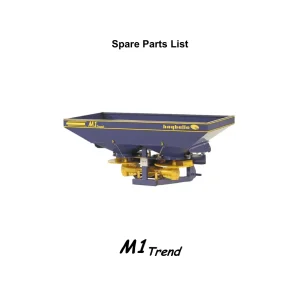 Bogballe M1 Parts Manual