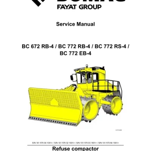 Bomag Bc 672 Rb 4 Bc 772 Rb 4 Eb4 2018 Service Manual