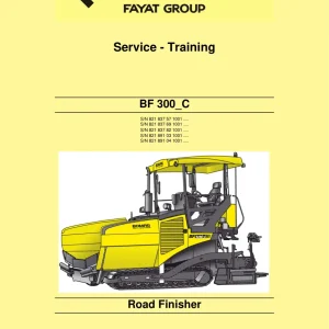 Bomag Bf300C 2013 Service Manual