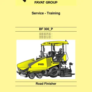 Bomag Bf300P 2013 Service Manual