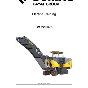 Bomag Bm2200 75 2018 Operators Manual