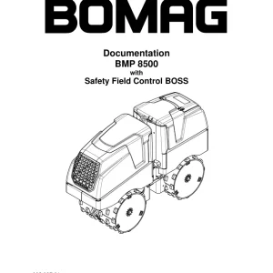 Bomag Bmp8500 2012 Operators Manual
