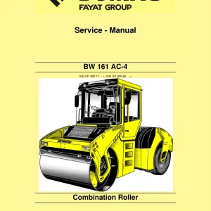 Bomag Bw161 Ac4 2012 Service Manual