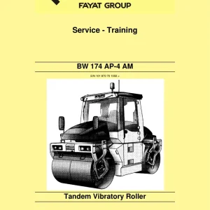 Bomag Bw174 Ap4 Am 2011 Service Manual