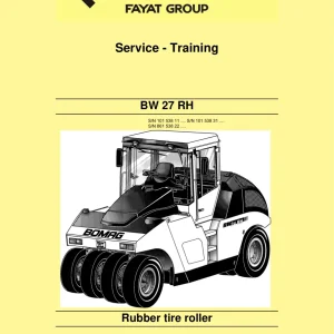 Bomag Bw27Rh 2012 Service Manual
