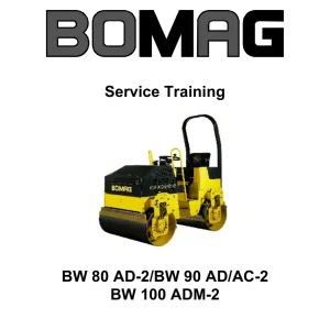 Bomag Bw80 Bw90 Bw100 Ad2 Ac2 Adm2 2001 Service Manual