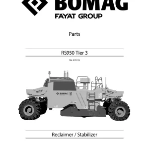 Bomag Rs950 3 2013 Service Manual