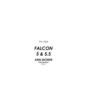 Bomford Falcom 5 5.5 Arm Mower Parts Manual