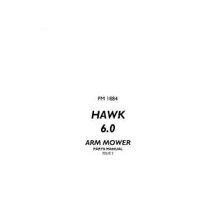 Bomford Hawk 6.0 Arm Mower Parts Manual