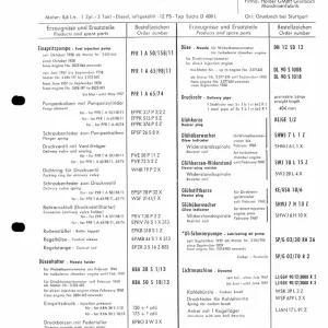 Bosch Holder B12 1957 1961 Service Manual