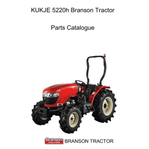 Branson 5220H 20H Parts Manual