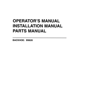 Branson B9620 2005 Parts Manual