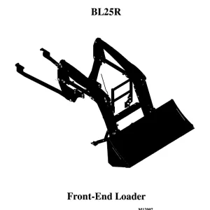 Branson Bl25R 2012 Parts Manual