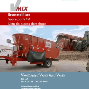 Agri Bvl V V Agilo V Parts Manual
