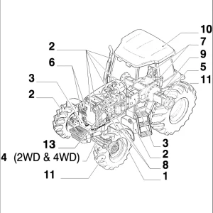 Case Ih Mxm155 Parts Manual